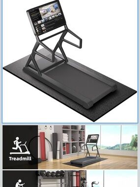 Treadmill Mat, 68”x 24”
6mm Thick Exercise Equipment Gym Mat